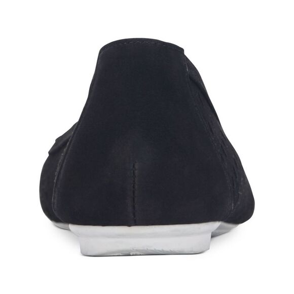 GENTLE SOULS KENNETH COLE Womens Black Eugene Slip On Leather Ballet Flats 5.5 M - Picture 3 of 4